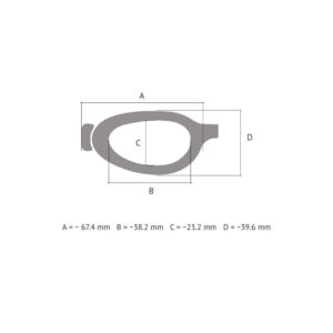 misure occhialini componibili s42aop